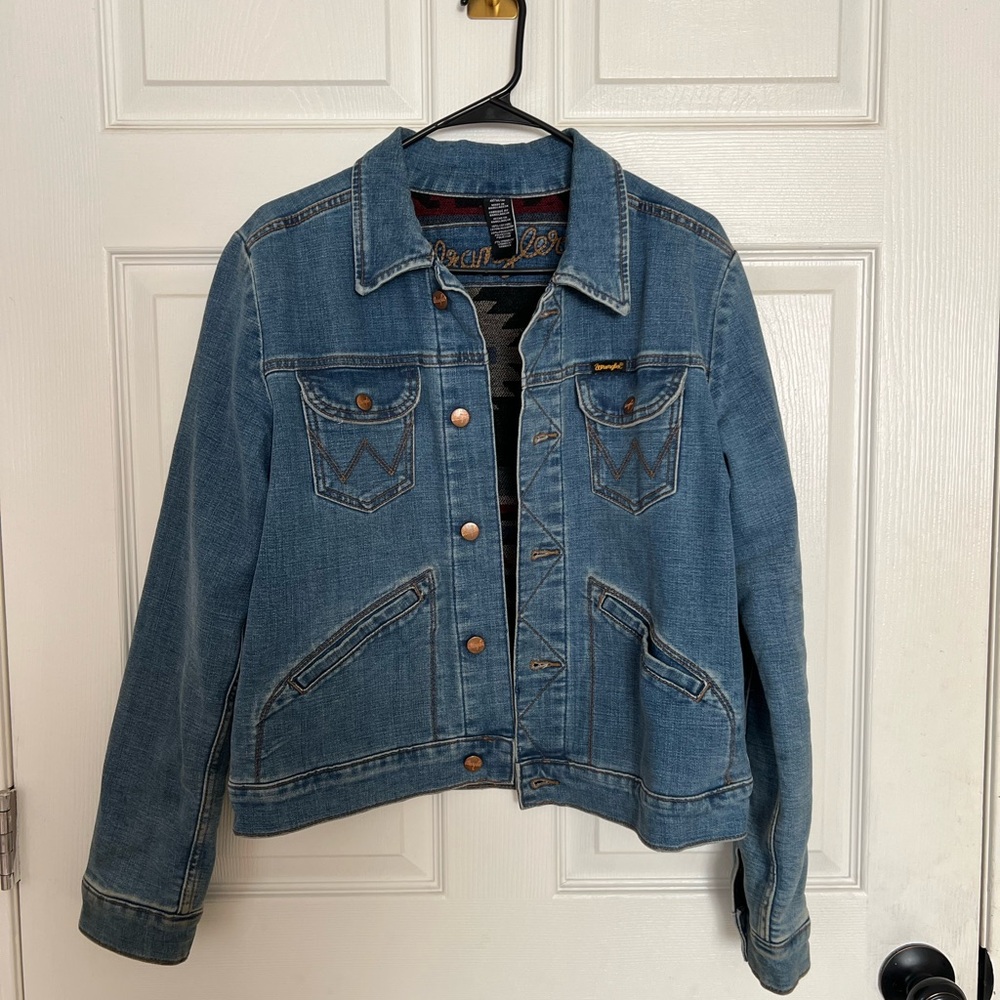 Wrangler Blue Denim Jean Jacket